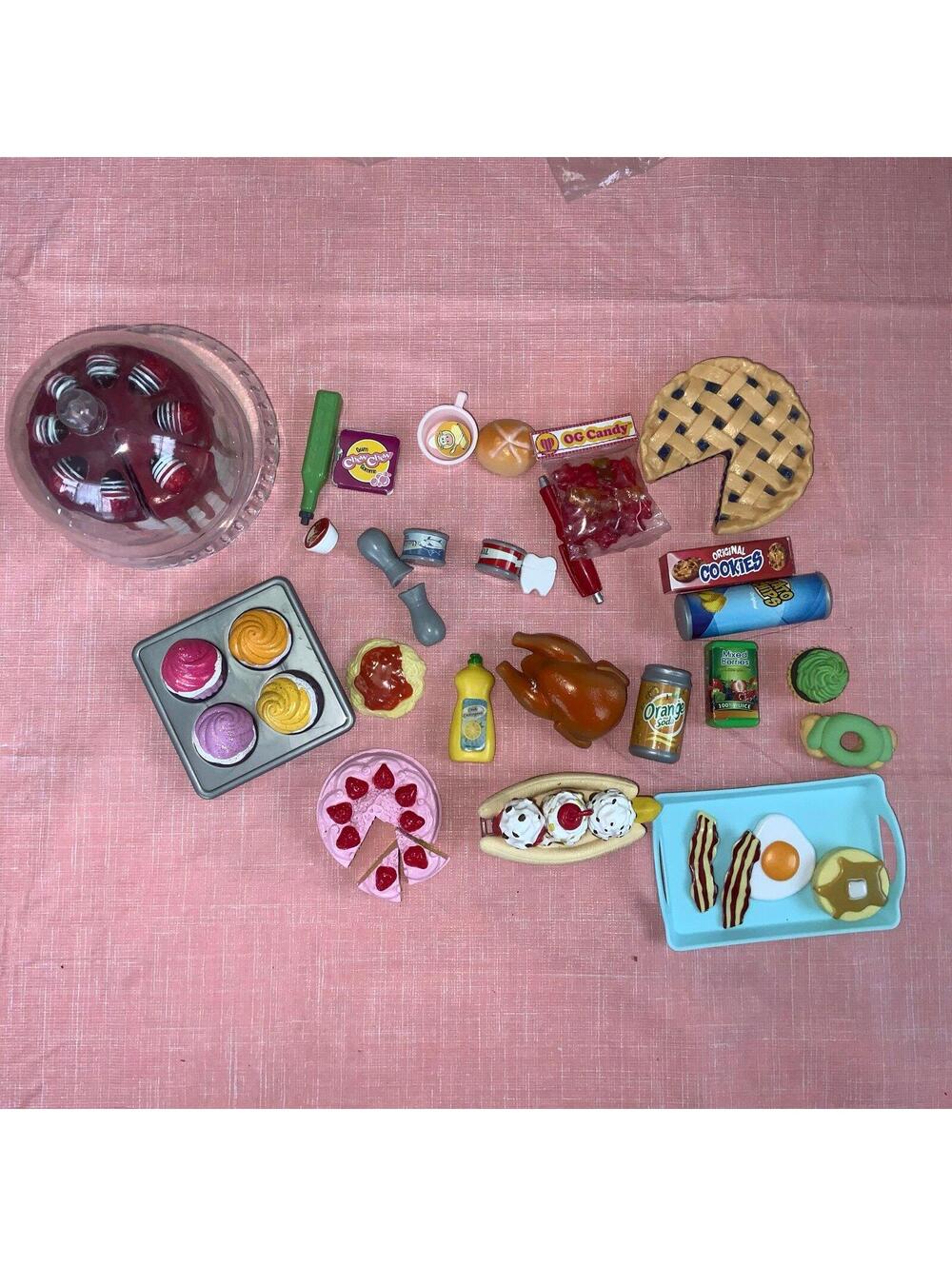 18” doll play food lot bundle